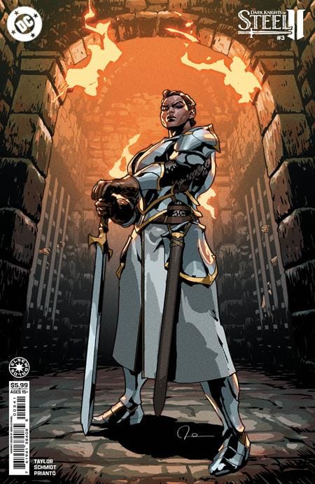 DC Comics NEW THIS WEEK DARK KNIGHTS OF STEEL II #3 (OF 12) CVR D GERALD PAREL CARD STOCK VAR (VF/NM)