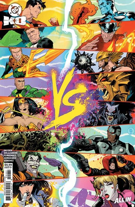 DC Comics NEW THIS WEEK DC K.O. #2 (OF 5) CVR G DAN MORA BRACKET CARD STOCK VAR