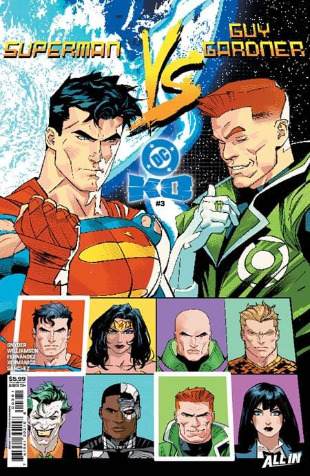 DC Comics NEW THIS WEEK DC K.O. #3 (OF 5) CVR G DAN MORA BRACKET CARD STOCK VAR (VF/NM)