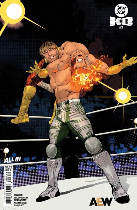 DC Comics NEW THIS WEEK DC K.O. #3 (OF 5) CVR I DAN MORA AEW CAMEO CARD STOCK VAR (VF/NM)