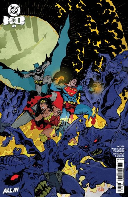 DC Comics NEW THIS WEEK DC K.O. #3 (OF 5) CVR K INC 1:25 CULLY HAMNER CARD STOCK VAR (VF/NM)