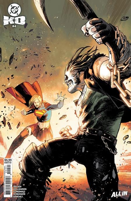DC Comics NEW THIS WEEK DC K.O. #4 (OF 5) CVR D RAFAEL ALBUQUERQUE CARD STOCK VAR (VF/NM)