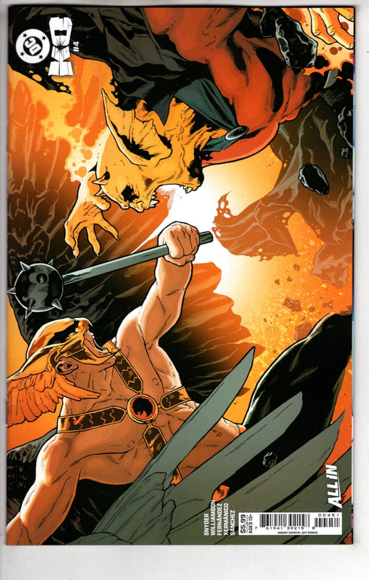 DC Comics NEW THIS WEEK DC K.O. #4 (OF 5) CVR E JEFF SPOKES CARD STOCK VAR (VF/NM)