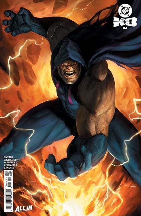 DC Comics NEW THIS WEEK DC K.O. #4 (OF 5) CVR F AARON BARTLING DARKSEID CARD STOCK VAR (VF/NM)
