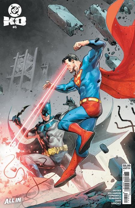 DC Comics NEW THIS WEEK DC K.O. #5 (OF 5) CVR D JEROME OPENA CARD STOCK VAR (VF/NM)