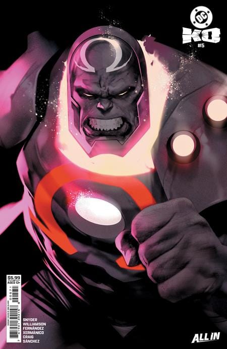DC Comics NEW THIS WEEK DC K.O. #5 (OF 5) CVR F BEN OLIVER FACE-OFF CARD STOCK VAR (VF/NM)