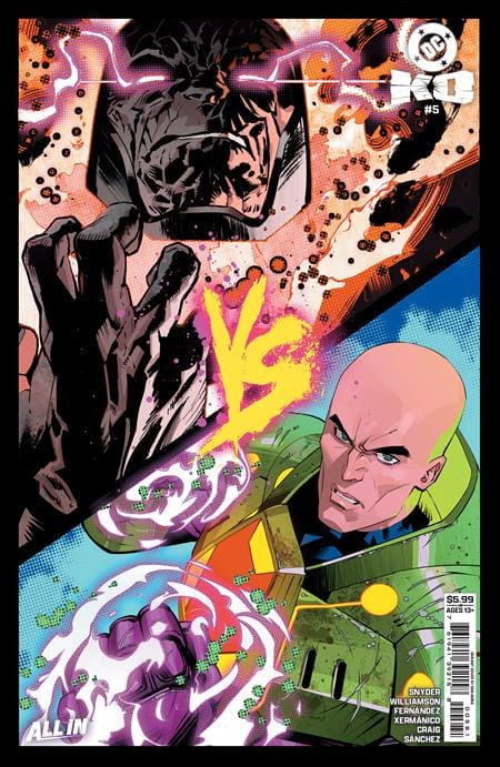 DC Comics NEW THIS WEEK DC K.O. #5 (OF 5) CVR G DAN MORA BRACKET CARD STOCK VAR (VF/NM)