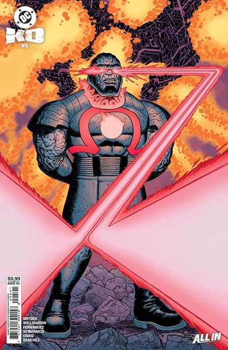 DC Comics NEW THIS WEEK DC K.O. #5 (OF 5) CVR H STEVE SKROCE DARKSEID CARD STOCK VAR (VF/NM)