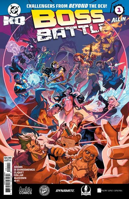 DC Comics NEW THIS WEEK DC K.O. BOSS BATTLE #1 (ONE SHOT) CVR A JAMAL CAMPBELL (VF/NM)