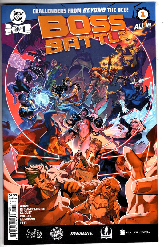 DC Comics NEW THIS WEEK DC K.O. BOSS BATTLE #1 (ONE SHOT) Second Printing Cvr A Jamal Campbell (VF/NM)