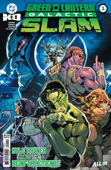 DC Comics NEW THIS WEEK DC K.O. GREEN LANTERN GALACTIC SLAM #1 (ONE SHOT) CVR A CIAN TORMEY (VF/NM)