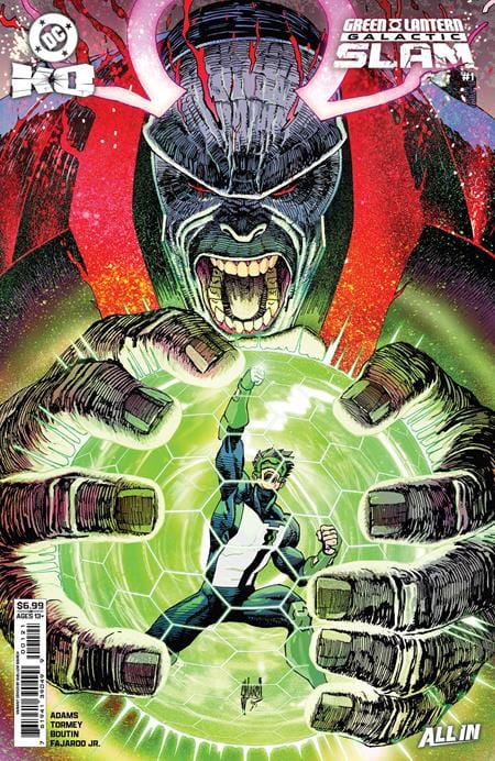 DC Comics NEW THIS WEEK DC K.O. GREEN LANTERN GALACTIC SLAM #1 (ONE SHOT) CVR B GUILLEM MARCH CARD STOCK VAR (VF/NM)