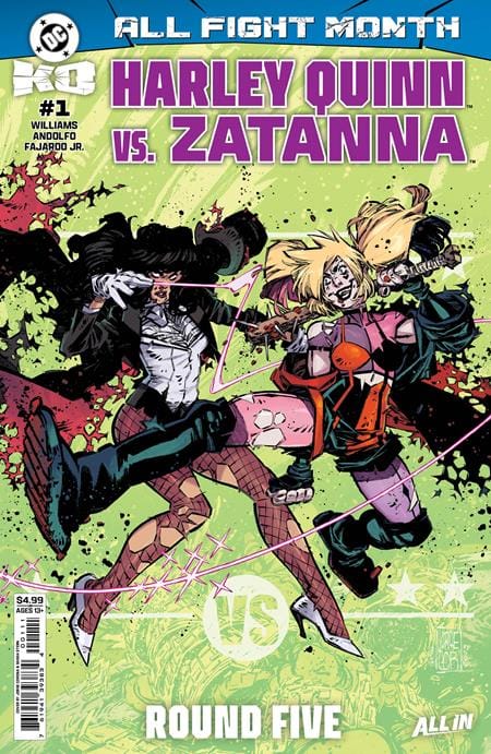 DC Comics NEW THIS WEEK DC K.O. HARLEY QUINN VS ZATANNA #1 (ONE SHOT) CVR A JORGE CORONA