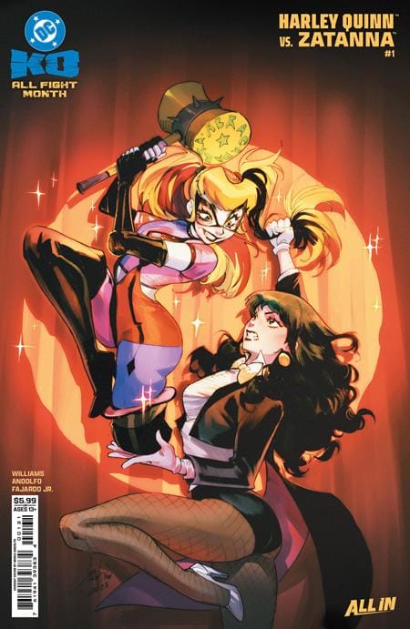 DC Comics NEW THIS WEEK DC K.O. HARLEY QUINN VS ZATANNA #1 (ONE SHOT) CVR D MIRKA ANDOLFO CARD STOCK VAR