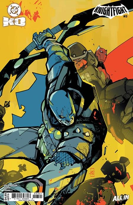 DC Comics NEW THIS WEEK DC K.O. KNIGHTFIGHT #3 (OF 4) CVR B LUDO LULLABI CARD STOCK VAR (VF/NM)