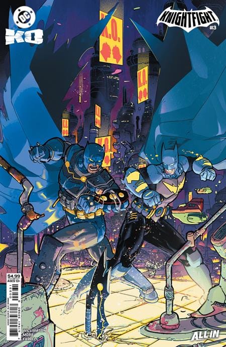 DC Comics NEW THIS WEEK DC K.O. KNIGHTFIGHT #3 (OF 4) CVR D RILEY ROSSMO CARD STOCK VAR (VF/NM)