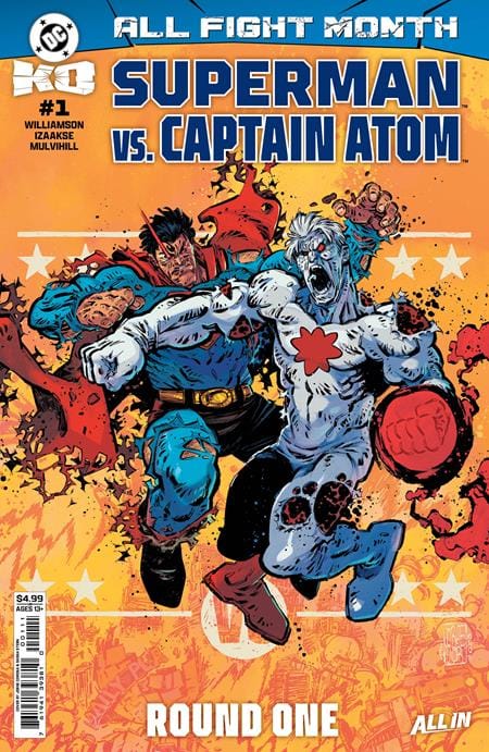 DC Comics NEW THIS WEEK DC K.O. SUPERMAN VS CAPTAIN ATOM #1 (ONE SHOT) CVR A JORGE CORONA