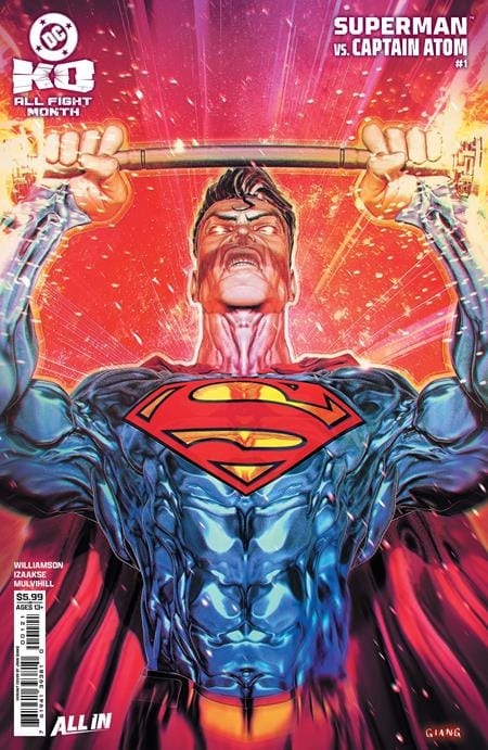DC Comics NEW THIS WEEK DC K.O. SUPERMAN VS CAPTAIN ATOM #1 (ONE SHOT) CVR B JOHN GIANG CARD STOCK VAR