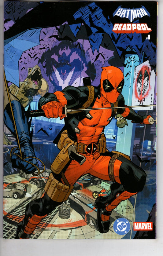 DC Comics NEW THIS WEEK DC MARVEL BATMAN DEADPOOL #1 (ONE SHOT) CVR B  [VF/NM]
