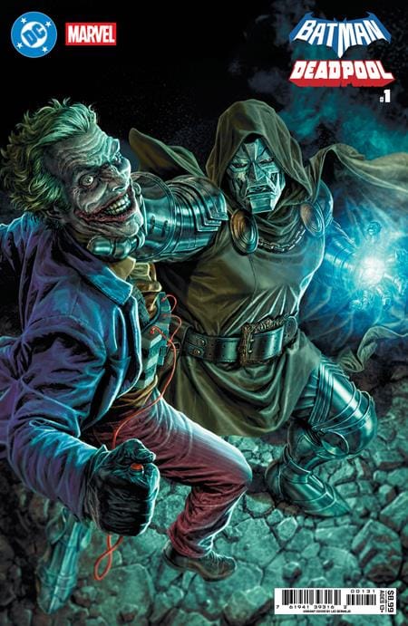 DC Comics NEW THIS WEEK DC MARVEL BATMAN DEADPOOL #1 (ONE SHOT) CVR C LEE  BERMEJO JOKER DR DOOM CARD STOCK VAR [VF/NM]
