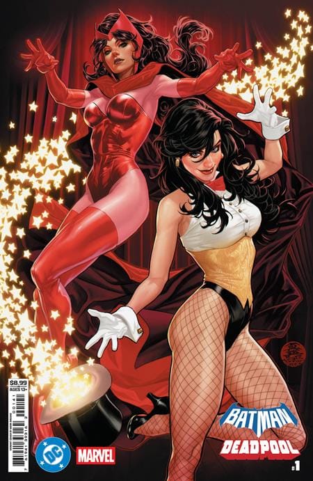 DC Comics NEW THIS WEEK DC MARVEL BATMAN DEADPOOL #1 (ONE SHOT) CVR D MARK BROOKS ZATANNA SCARLET WITCH CARD STOCK VAR [VF/NM]