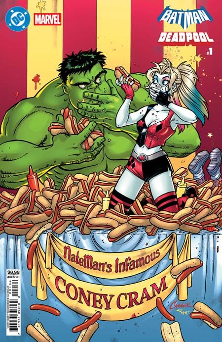 DC Comics NEW THIS WEEK DC MARVEL BATMAN DEADPOOL #1 (ONE SHOT) CVR F AMANDA CONNER HARLEY QUINN HULK CARD STOCK VAR [VF/NM]