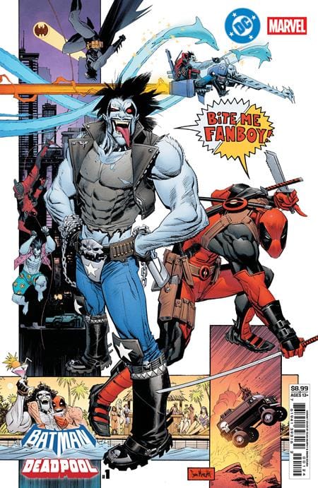 DC Comics NEW THIS WEEK DC MARVEL BATMAN DEADPOOL #1 (ONE SHOT) CVR M SEAN GORDON MURPHY LOBO DEADPOOL CARD STOCK VAR [VF/NM]