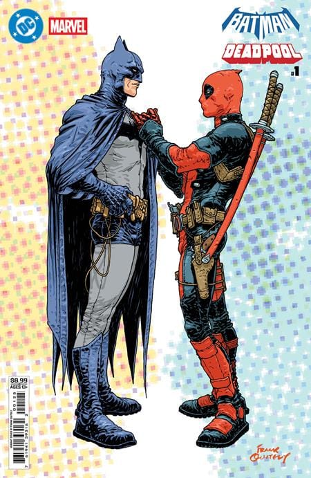 DC Comics NEW THIS WEEK DC MARVEL BATMAN DEADPOOL #1 (ONE SHOT) CVR N FRANK QUITELY BATMAN DEADPOOL CARD STOCK VAR [VF/NM]