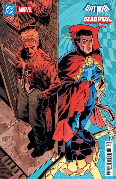 DC Comics NEW THIS WEEK DC MARVEL BATMAN DEADPOOL #1 (ONE SHOT) CVR P HAYDEN SHERMAN CONSTANTINE DR STRANGE CARD STOCK VAR [VF/NM]