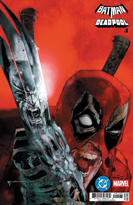 DC Comics NEW THIS WEEK DC MARVEL BATMAN DEADPOOL #1 (ONE SHOT) CVR Q BILL SIENKIEWICZ INCREDIBLE HULK 340 HOMAGE CARD STOCK VAR [VF/NM]