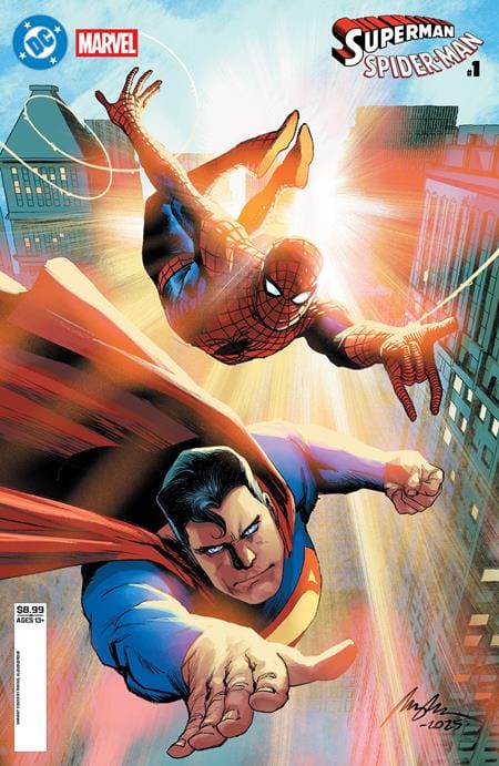 DC Comics NEW THIS WEEK DC MARVEL SUPERMAN SPIDER-MAN #1 (ONE SHOT) CVR C RAFAEL ALBUQUERQUE CARD STOCK VAR (VF/NM)