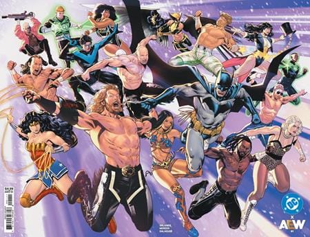 DC Comics NEW THIS WEEK DC X AEW #1 (OF 2) CVR A LUCAS MEYER WRAPAROUND (VF/NM)