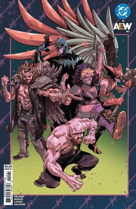 DC Comics NEW THIS WEEK DC X AEW #2 (OF 2) CVR B  (VF/NM)
