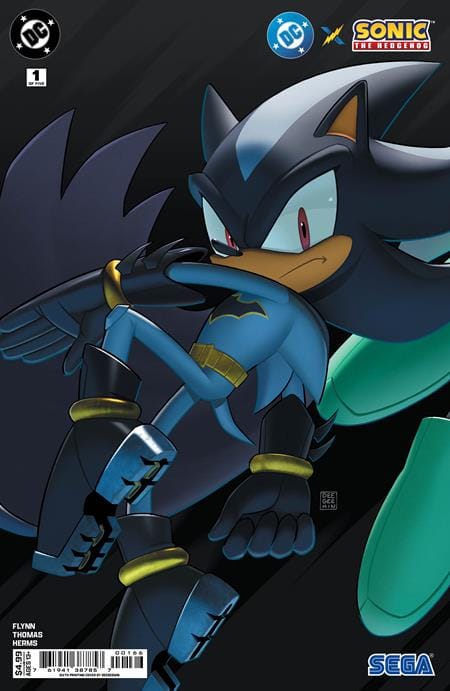 DC Comics NEW THIS WEEK DC X SONIC THE HEDGEHOG #1 (OF 5) Sixth Printing Deegeemin Connecting (VF/NM)
