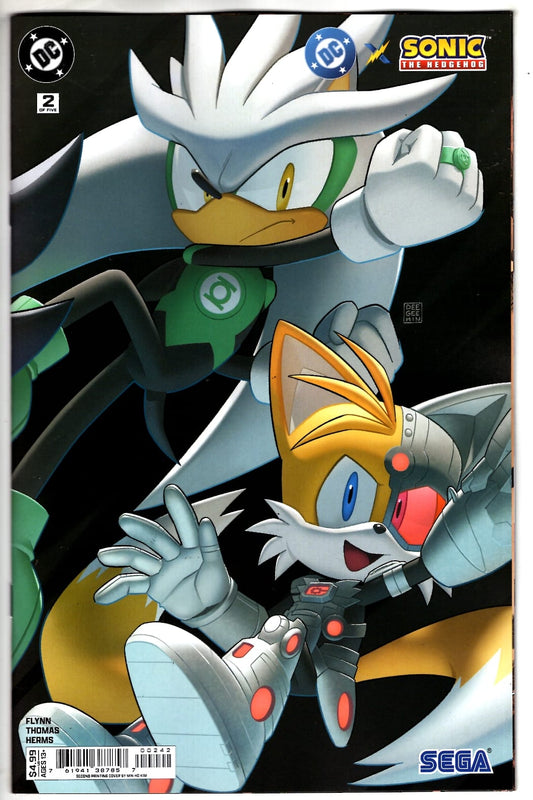 DC Comics NEW THIS WEEK DC X SONIC THE HEDGEHOG #2 (OF 5) Second Printing Deegeemin Connecting (VF/NM)