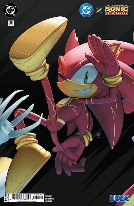 DC Comics NEW THIS WEEK DC X SONIC THE HEDGEHOG #3 (OF 5) Second Printing Deegeemin Connecting (VF/NM)