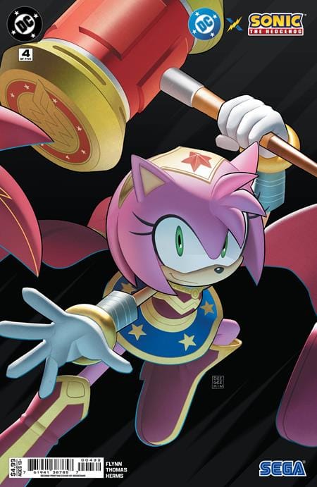 DC Comics NEW THIS WEEK DC X SONIC THE HEDGEHOG #4 (OF 5) Second Printing Deegeemin Connecting (VF/NM)