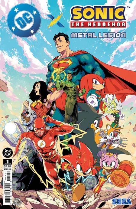 DC Comics NEW THIS WEEK DC X SONIC THE HEDGEHOG THE METAL LEGION #1 (OF 5) CVR A PABLO M COLLAR (VF/NM)