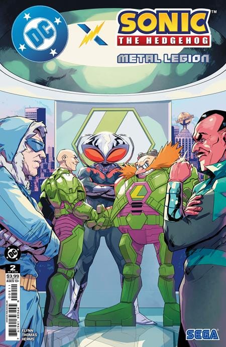 DC Comics NEW THIS WEEK DC X SONIC THE HEDGEHOG THE METAL LEGION #2 (OF 5) CVR A PABLO M COLLAR (VF/NM)