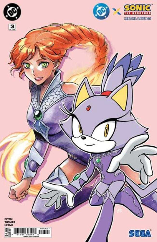 DC Comics NEW THIS WEEK DC X Sonic The Hedgehog The Metal Legion #3 (Of 5) Cover B Saowee Card Stock Variant