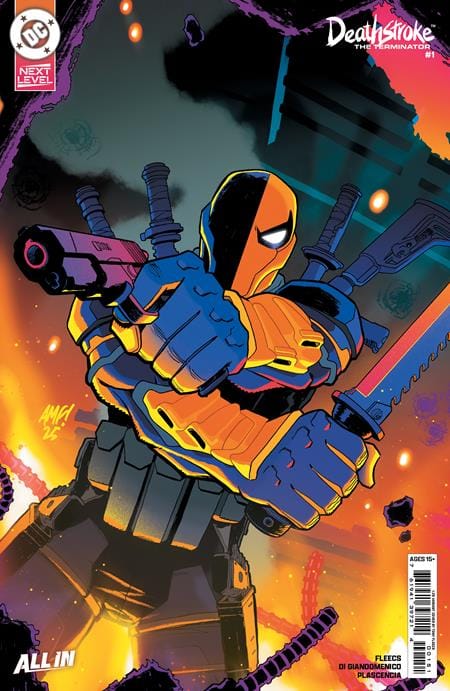 DC Comics NEW THIS WEEK DEATHSTROKE THE TERMINATOR #1 CVR G INC 1:25 TONY FLEECS CARD STOCK VAR (VF/NM)