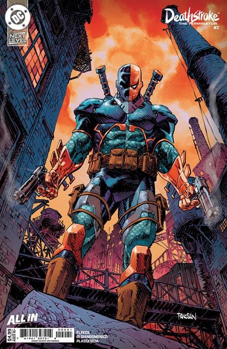 DC Comics NEW THIS WEEK DEATHSTROKE THE TERMINATOR #2 CVR B DAN PANOSIAN CARD STOCK VAR (VF/NM)