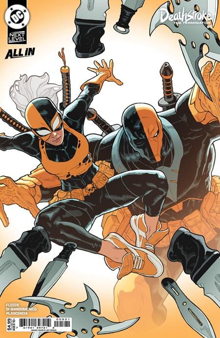 DC Comics NEW THIS WEEK DEATHSTROKE THE TERMINATOR #5 CVR B JEFF SPOKES CARD STOCK VAR (VF/NM)