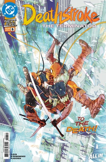 DC Comics NEW THIS WEEK DEATHSTROKE THE TERMINATOR #6 CVR A CARMINE DI GIANDOMENICO (VF/NM)