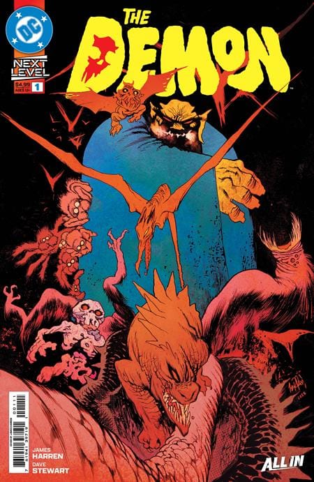 DC Comics NEW THIS WEEK DEMON #1 CVR A JAMES HARREN (VF/NM)