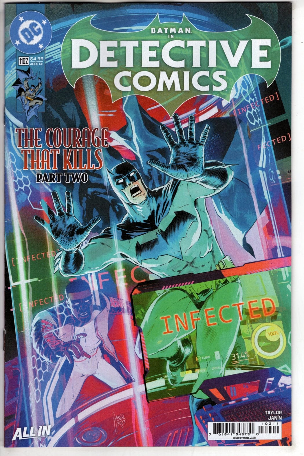 DC Comics NEW THIS WEEK DETECTIVE COMICS #1102 CVR A MIKEL JANIN