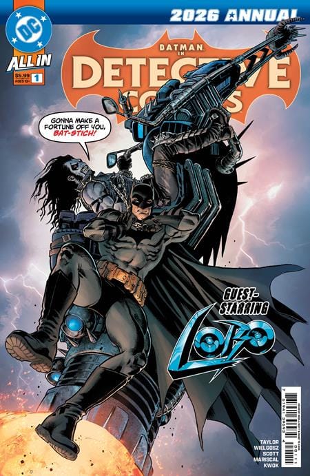 DC Comics NEW THIS WEEK DETECTIVE COMICS 2026 ANNUAL #1 (ONE SHOT) CVR A MIKEL JANIN (VF/NM)