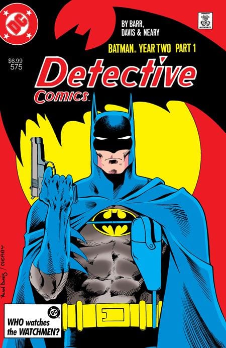 DC Comics NEW THIS WEEK DETECTIVE COMICS #575 FACSIMILE EDITION CVR B ALAN DAVIS FOIL VAR (YEAR TWO PART 1 OF 4) (VF/NM)