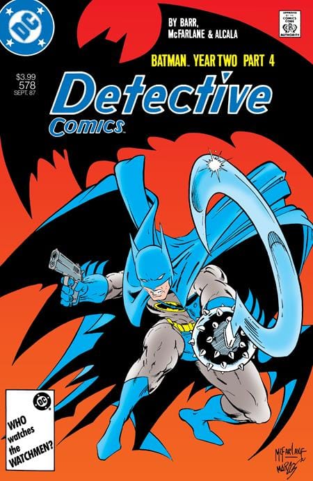 DC Comics NEW THIS WEEK DETECTIVE COMICS #578 FACSIMILE EDITION CVR A TODD MCFARLANE (YEAR TWO PART 4 OF 4) (VF/NM)
