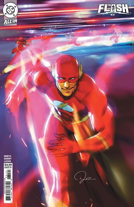 DC Comics NEW THIS WEEK FLASH #31 CVR B GERALD PAREL CARD STOCK VAR (VF/NM)